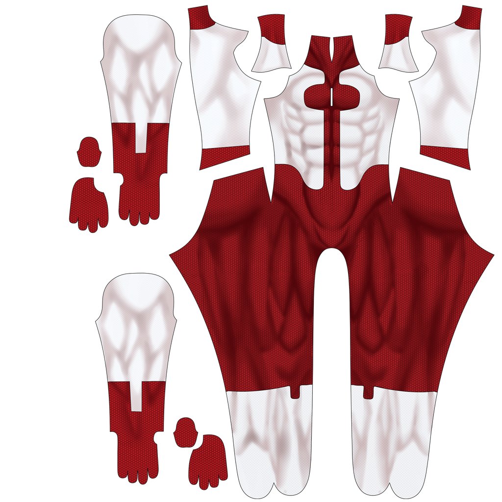 Personalized Cosplay Bodysuit for Omni-Man Men - Custom Red Suit