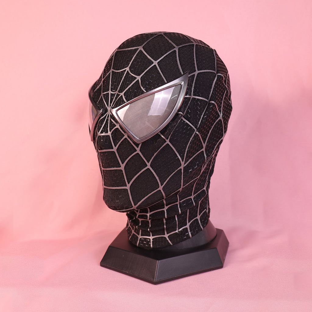 Personalized 3D Raised Web Spider Hood: Amazing Custom Soft Fabric Mask
