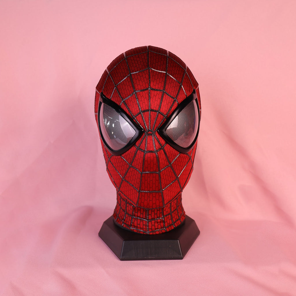 Custom Classic Spider Faceshell: Personalized 3D Mask, Magnetic Lens