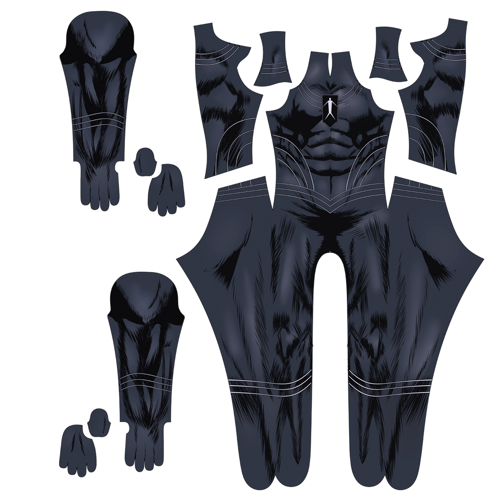 Commission Custom Cosplay Bodysuit for SHADOWMAN Men - Personalized Suit