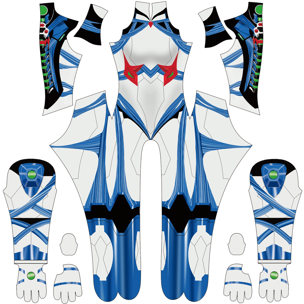 Commissioned Custom Samus Metroid Dread Suit Women