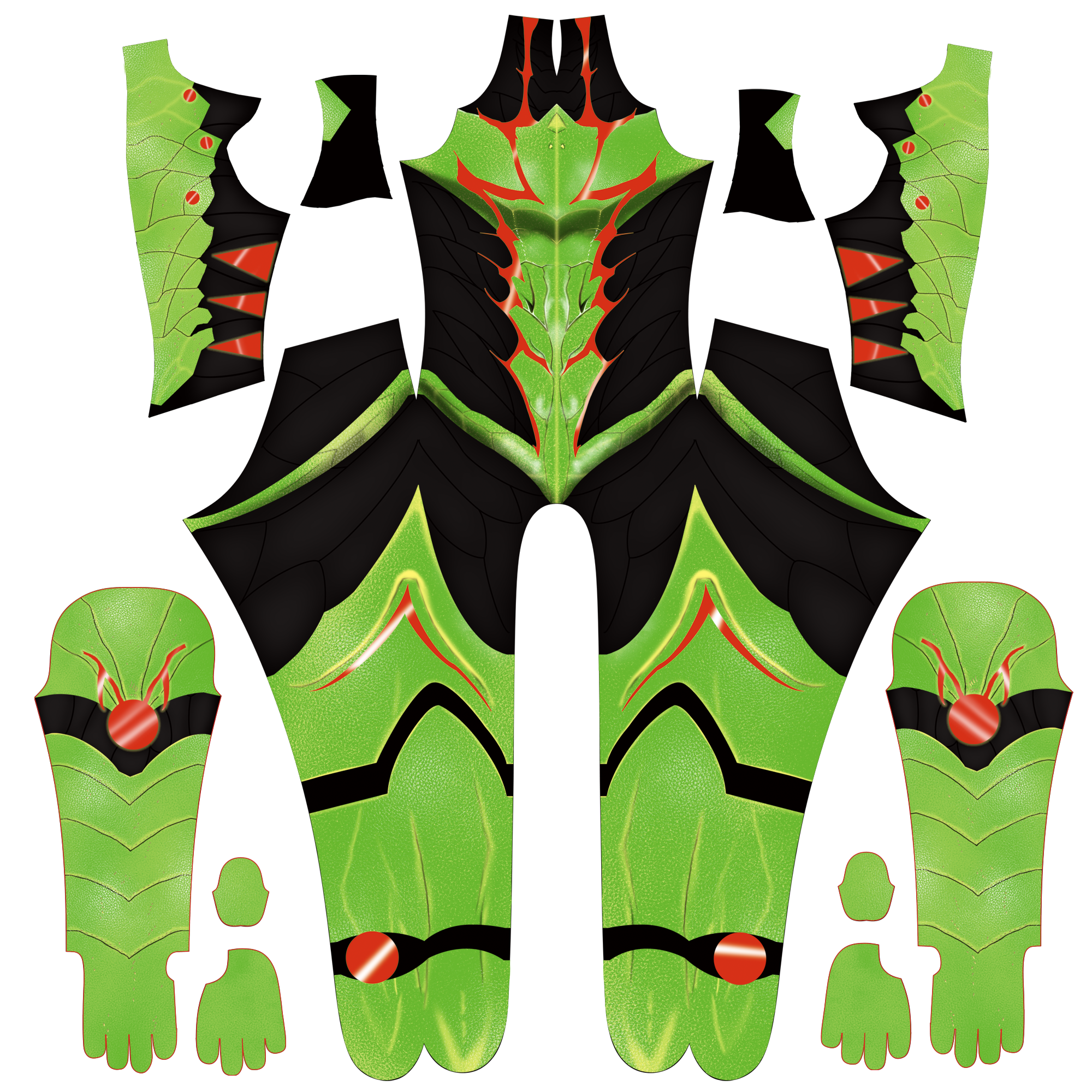 Commission Personalized Cosplay Bodysuit for Metroid Suit Men - Custom Suit