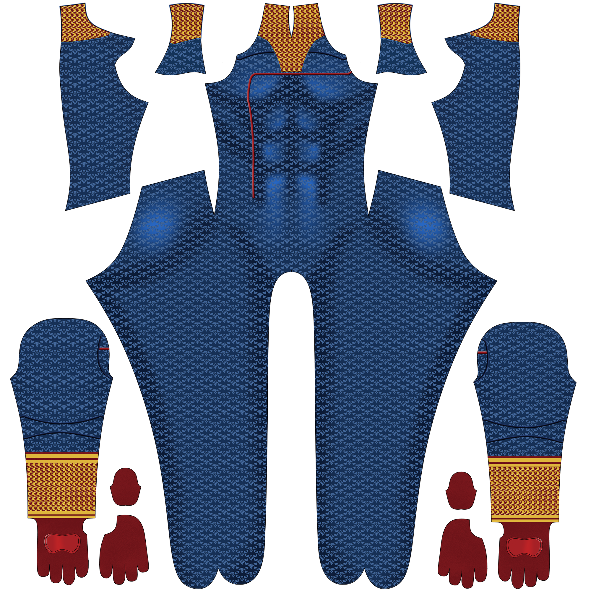 Custom Personalized Cosplay Suit for Homelander Men - Commission Outfit