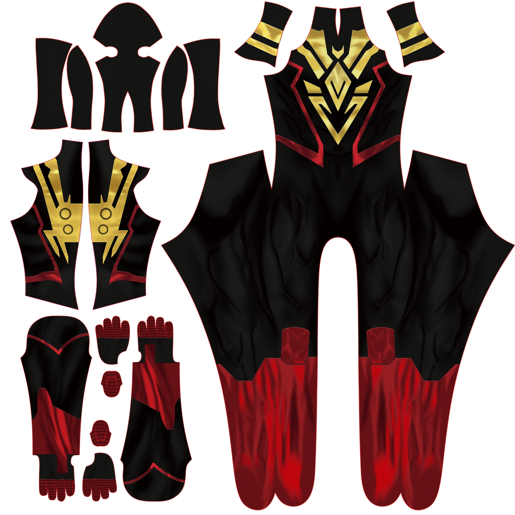 Personalized Custom Cosplay Bodysuit for Iron Spider Men - Unique Suit