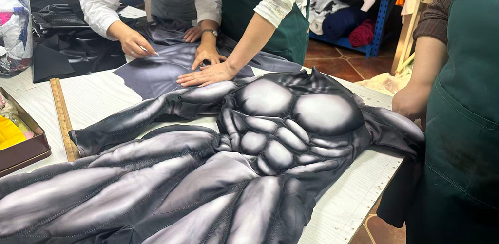 Professional Custom Design Muscle Suit - Your Image/Character to Life - 3D Padded Lycra Bodysuit