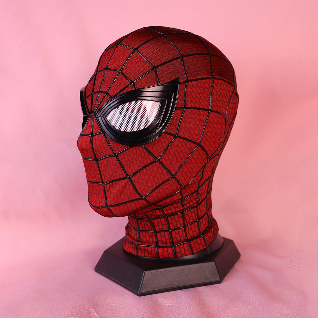 Trilogy Spider Mask: 3D Textured Soft Fabric, Personalized Custom Made