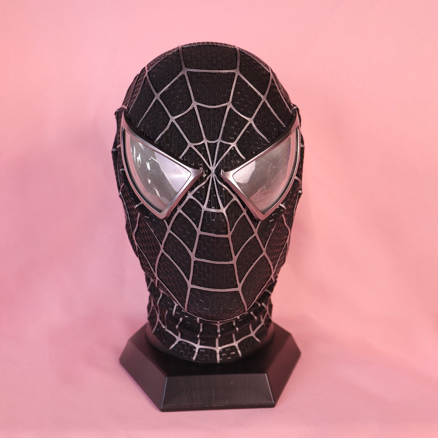 Personalized 3D Raised Web Spider Hood: Amazing Custom Soft Fabric Mask