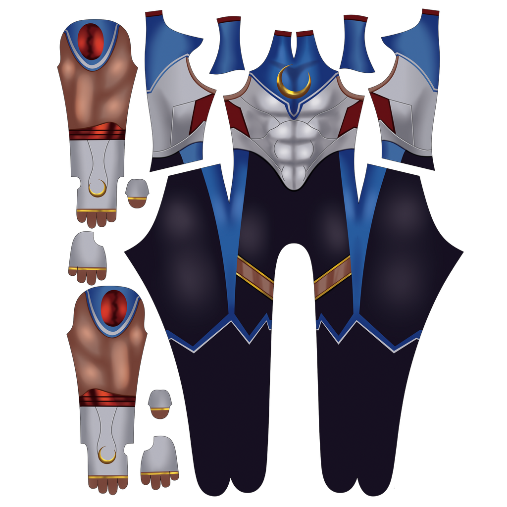 Personalized Commission Cosplay Bodysuit for Sailor Moon Men - Custom Suit