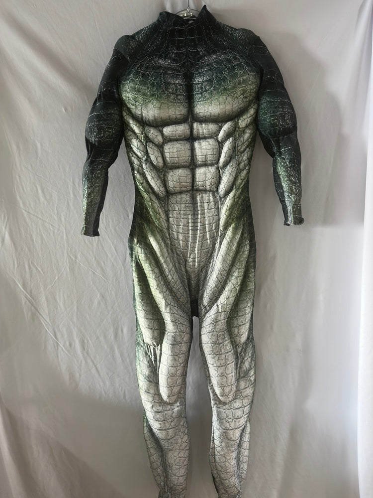 Australian Saltwater Crocodile Muscle Suit | Realistic Crocodile Cosplay Bodysuit | Custom Padded Creature Costume | Darwin Character Inspired