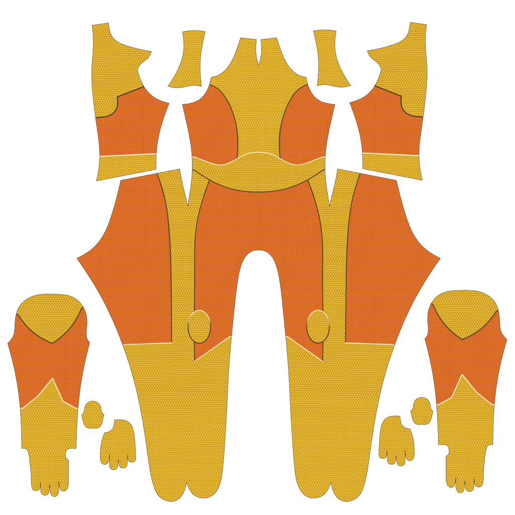 Cosplay Outfit Personalized For Custom Invincible Yellow Orange Men