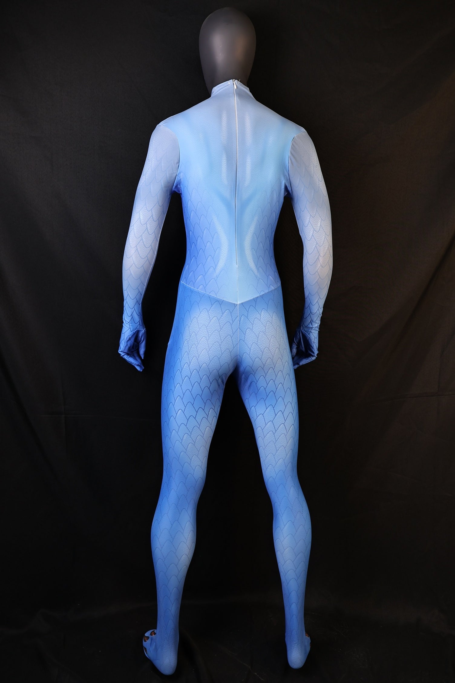 Dragon BLUE Female Cosplay Bodysuit, Custom Tailoring Commission