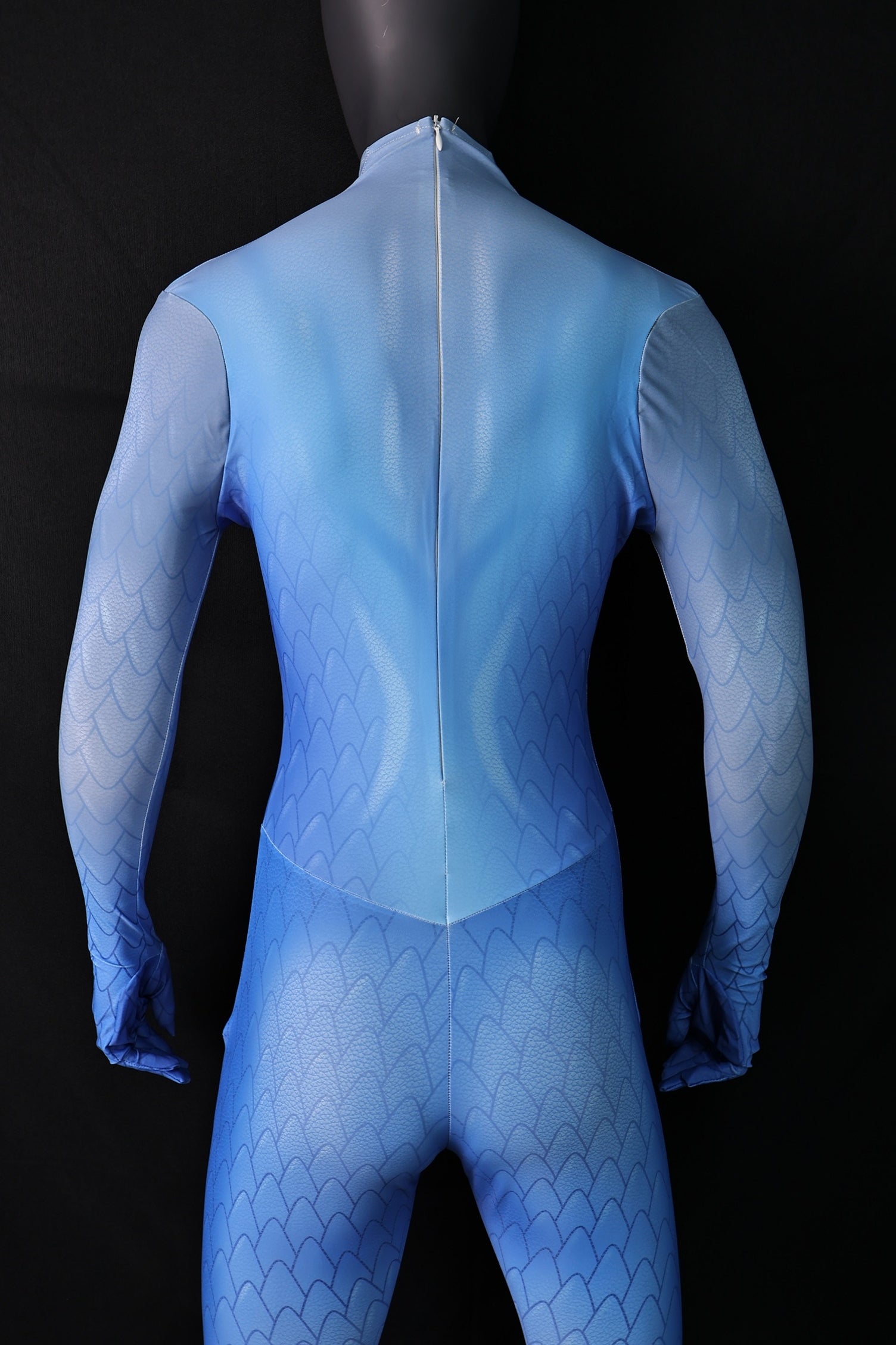 Dragon BLUE Female Cosplay Bodysuit, Custom Tailoring Commission