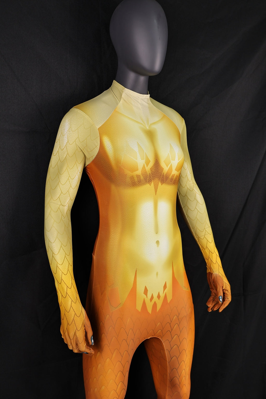 Tailored Gilded Flame Outfit, Full Female Cosplay Commission Suit
