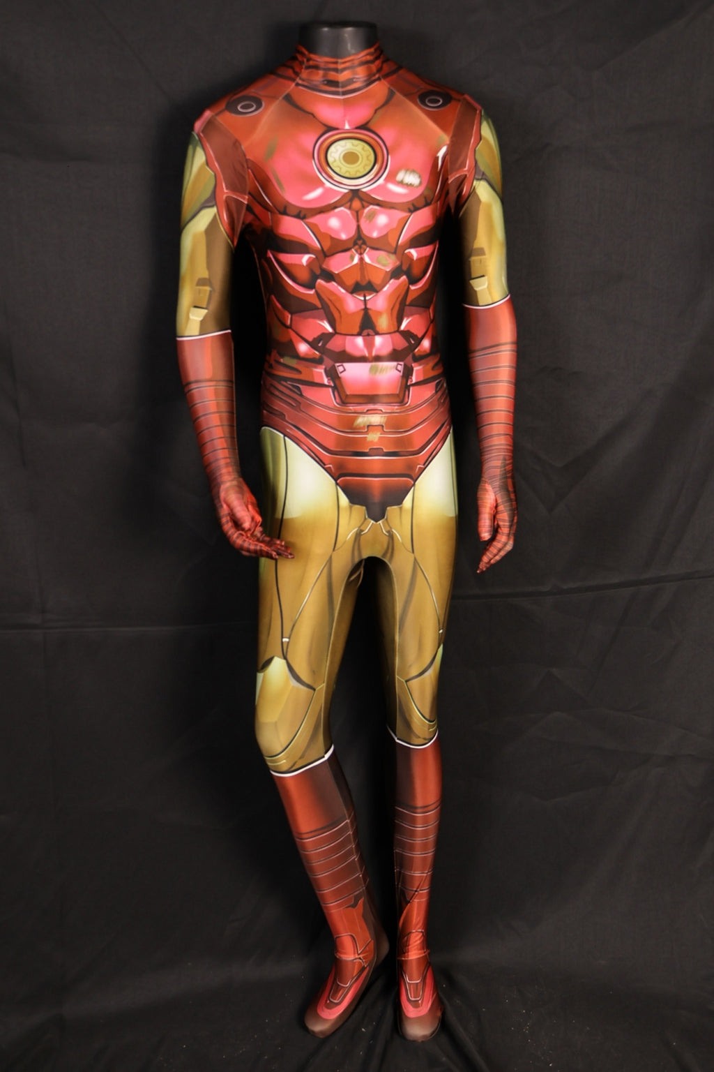 Ironman Classic Suit Red Gold Mechanical Armor Men Jumpsuit