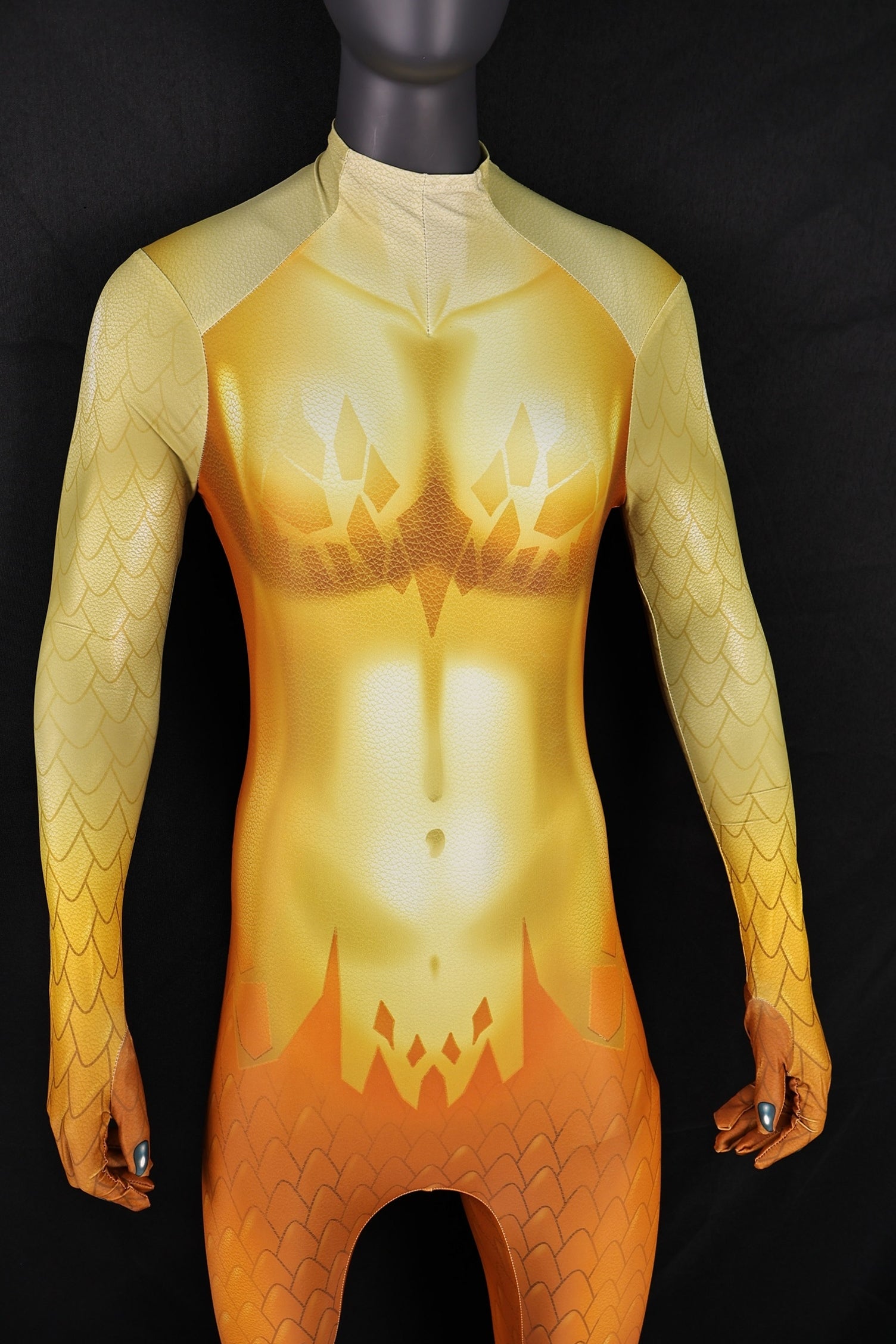Tailored Gilded Flame Outfit, Full Female Cosplay Commission Suit