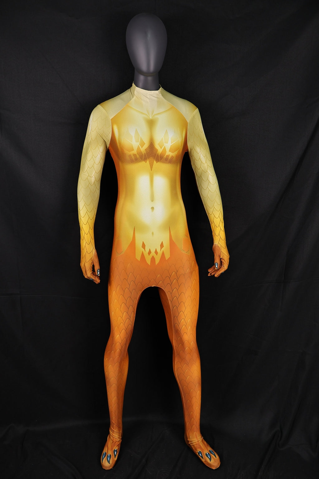 Tailored Gilded Flame Outfit, Full Female Cosplay Commission Suit