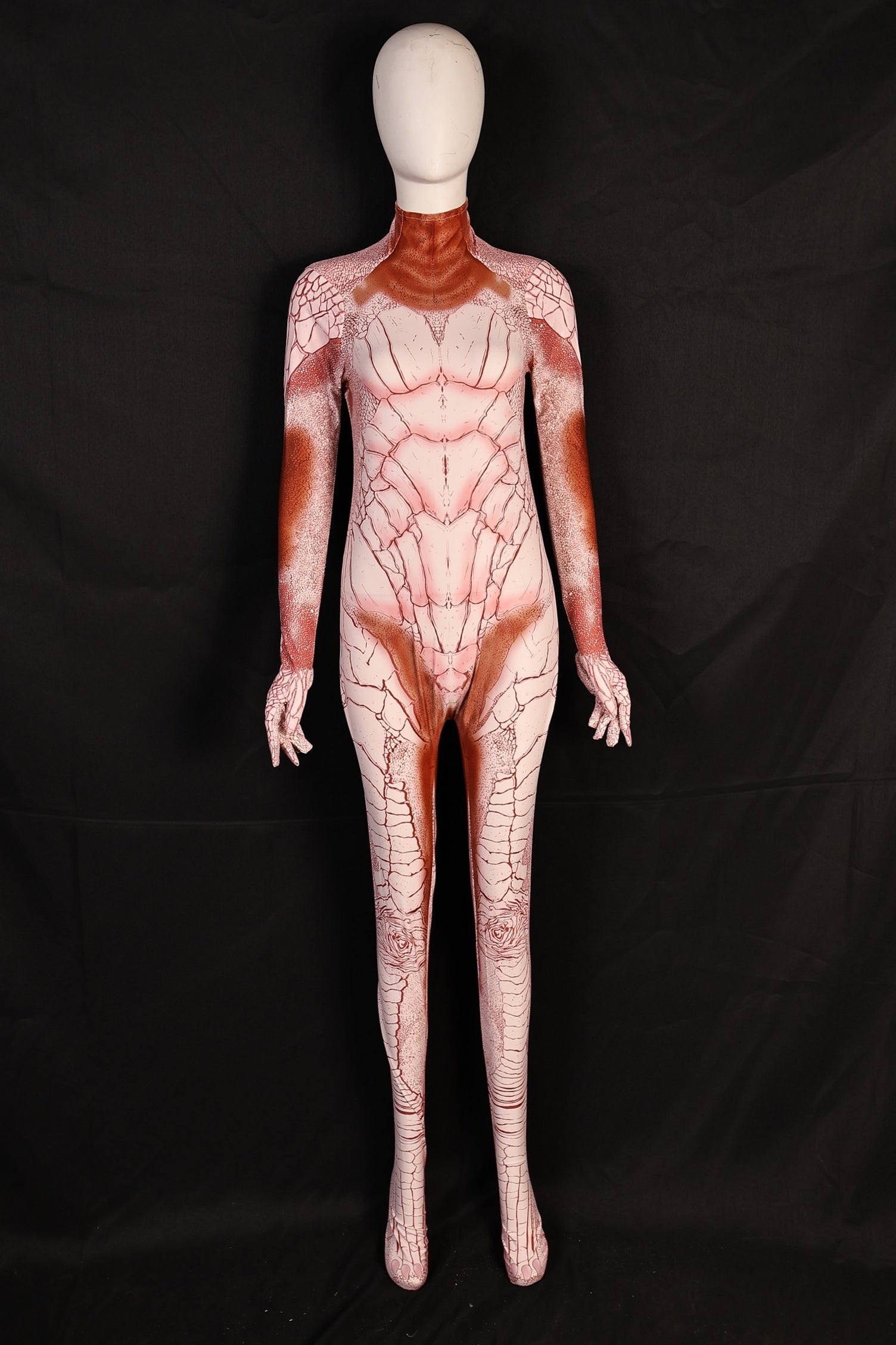 Red durge female catsuit personalized custom commission