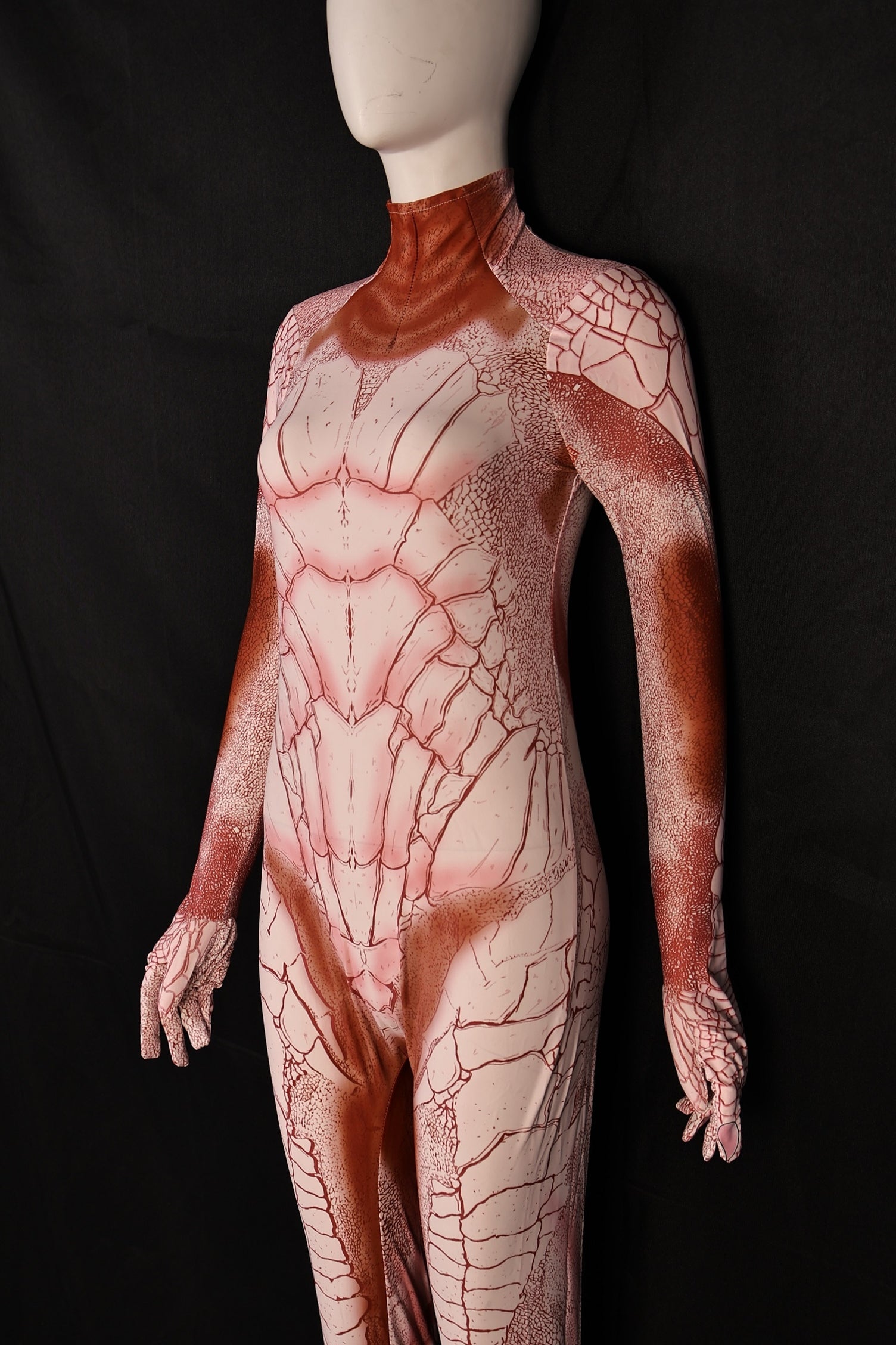 Red durge female catsuit personalized custom commission