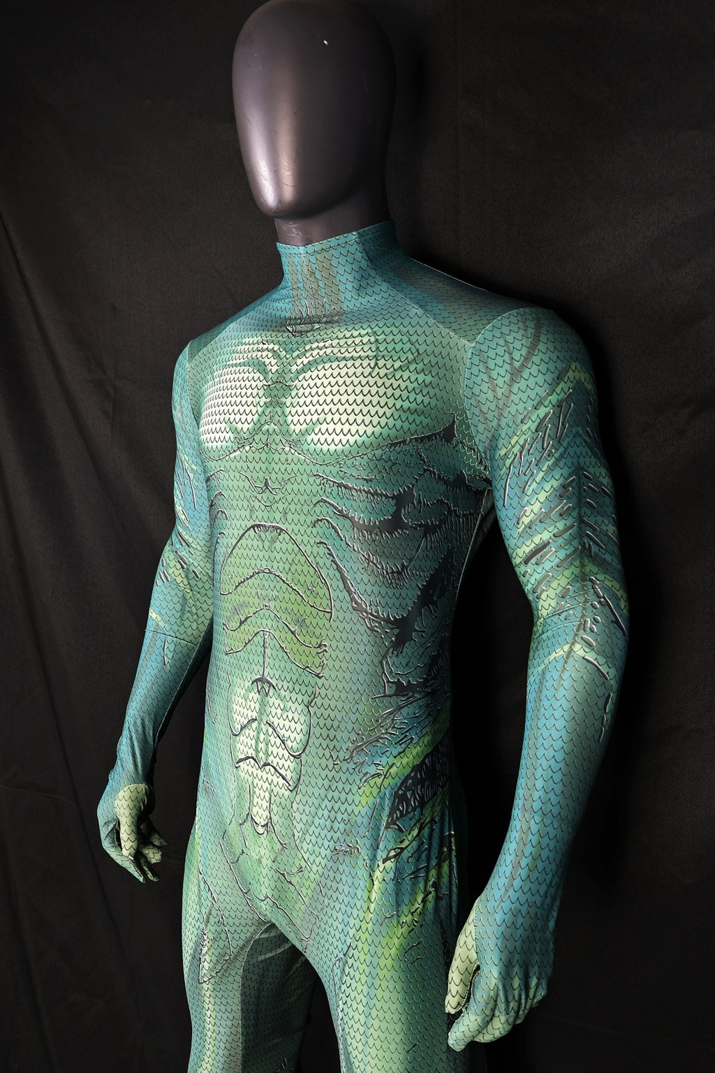 Fishman pattern male bodysuit in custom size based on your measurements