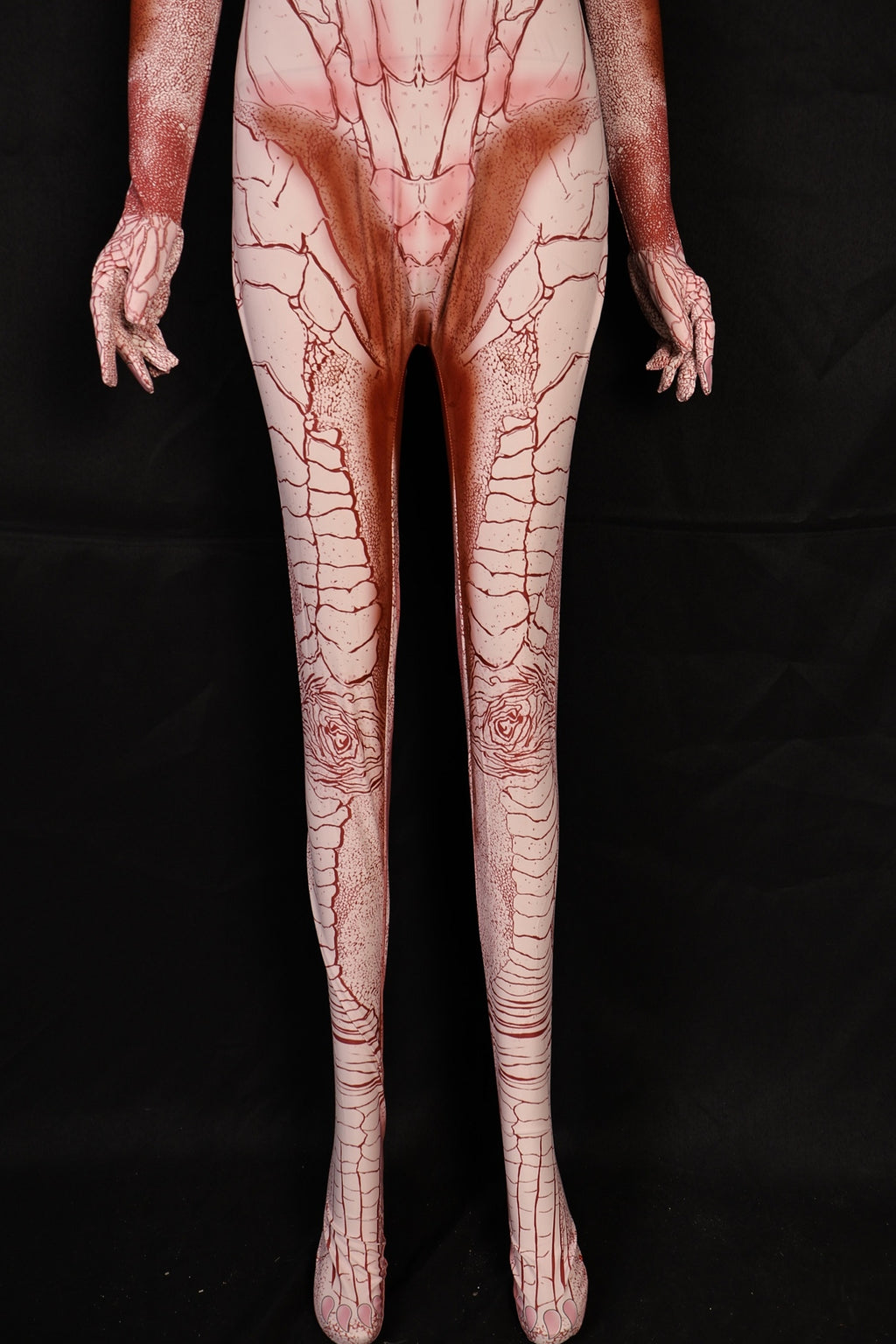 Red durge female catsuit personalized custom commission