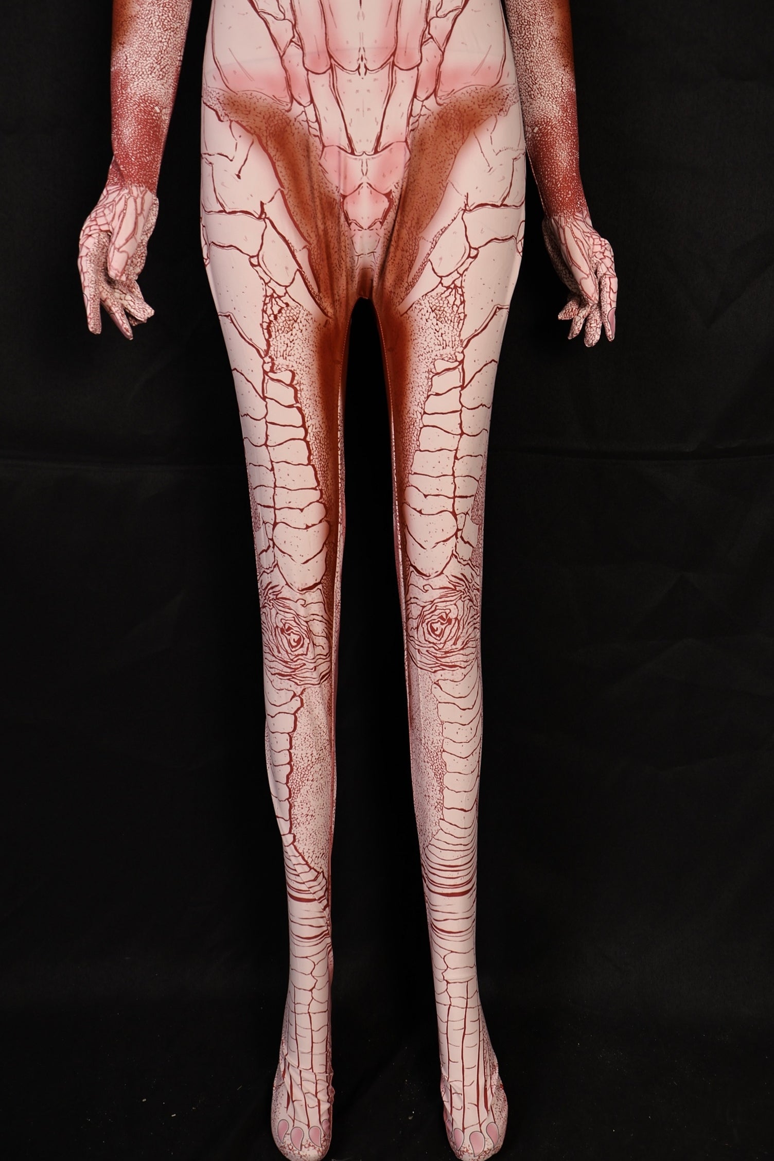 Red durge female catsuit personalized custom commission