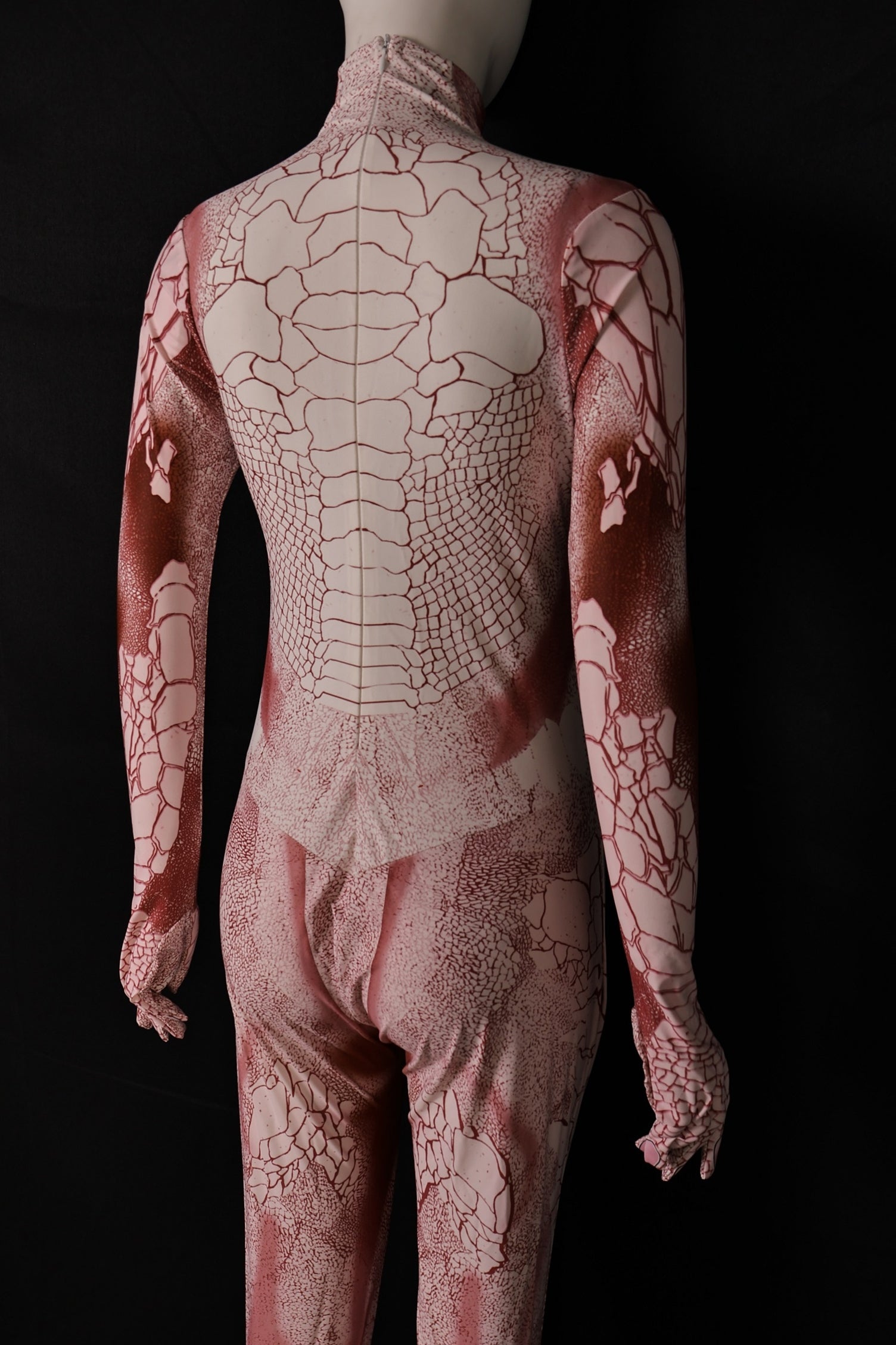 Red durge female catsuit personalized custom commission
