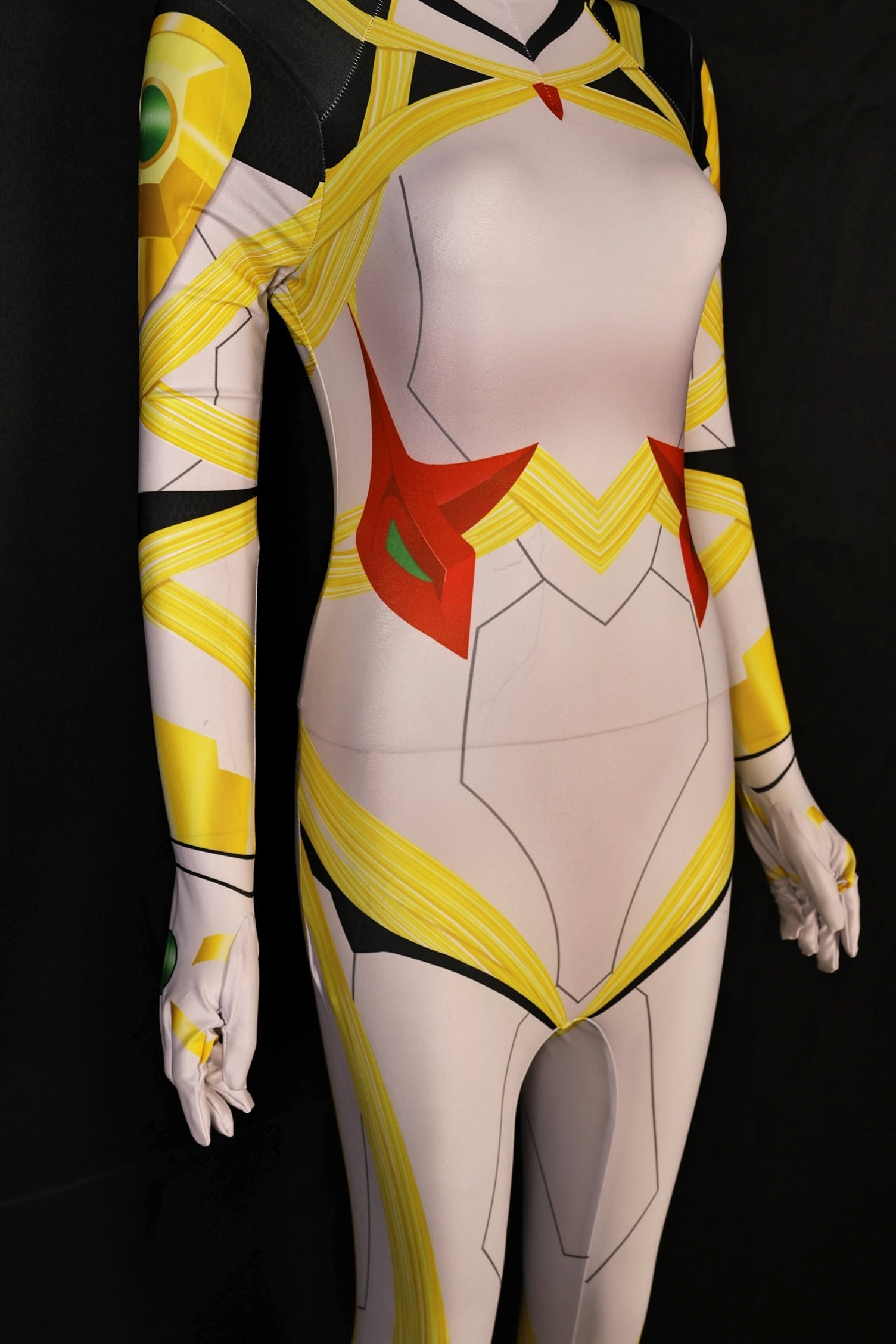 Personalized yellow varia suit female jumpsuit custom commission
