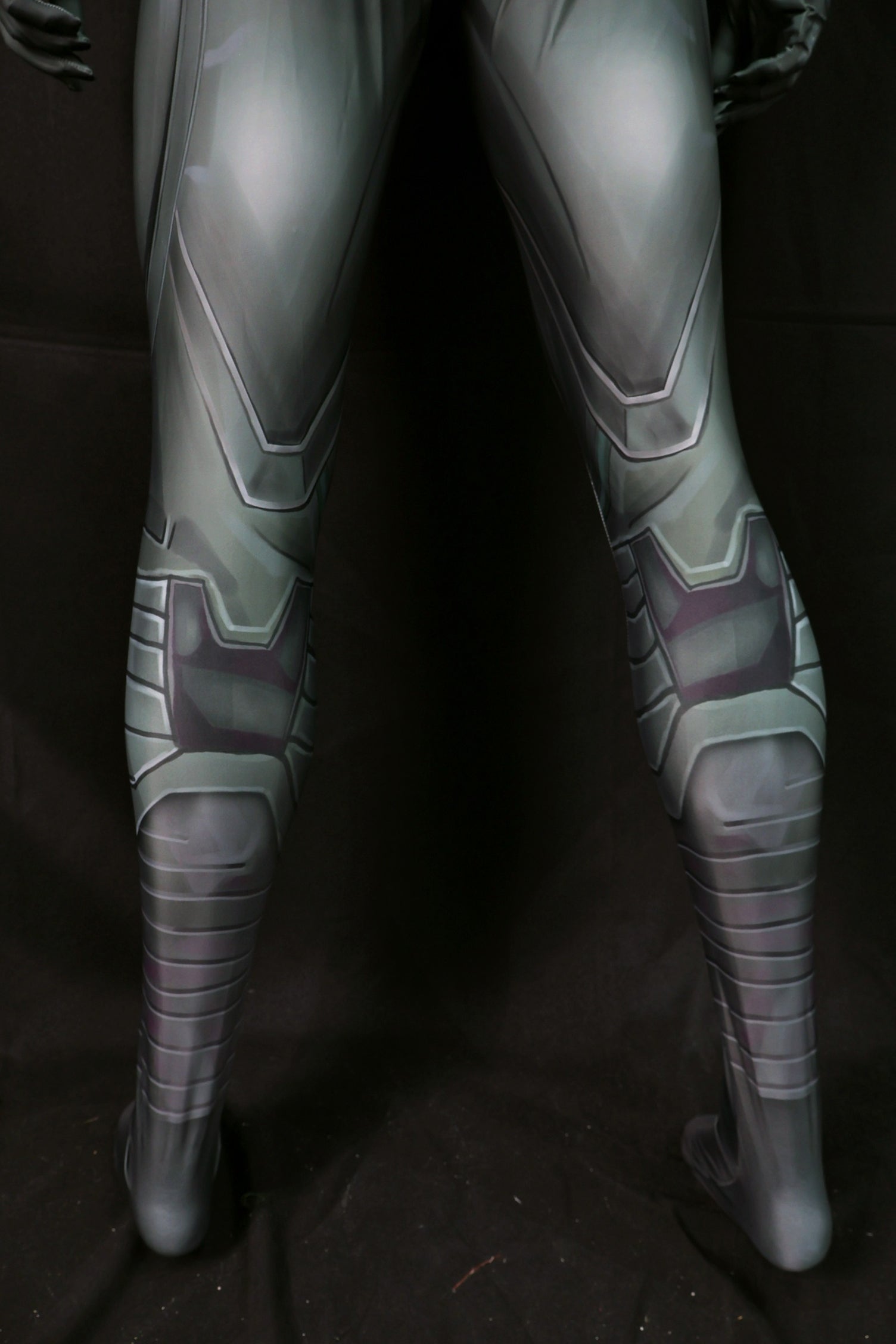 Darkseid Spandex Jumpsuit Back Zipper Armor for Men Villain Cosplay