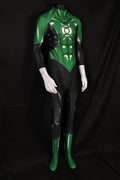 Green Lantern Galactic Emerald Skin Tight Bodysuit Male Variant