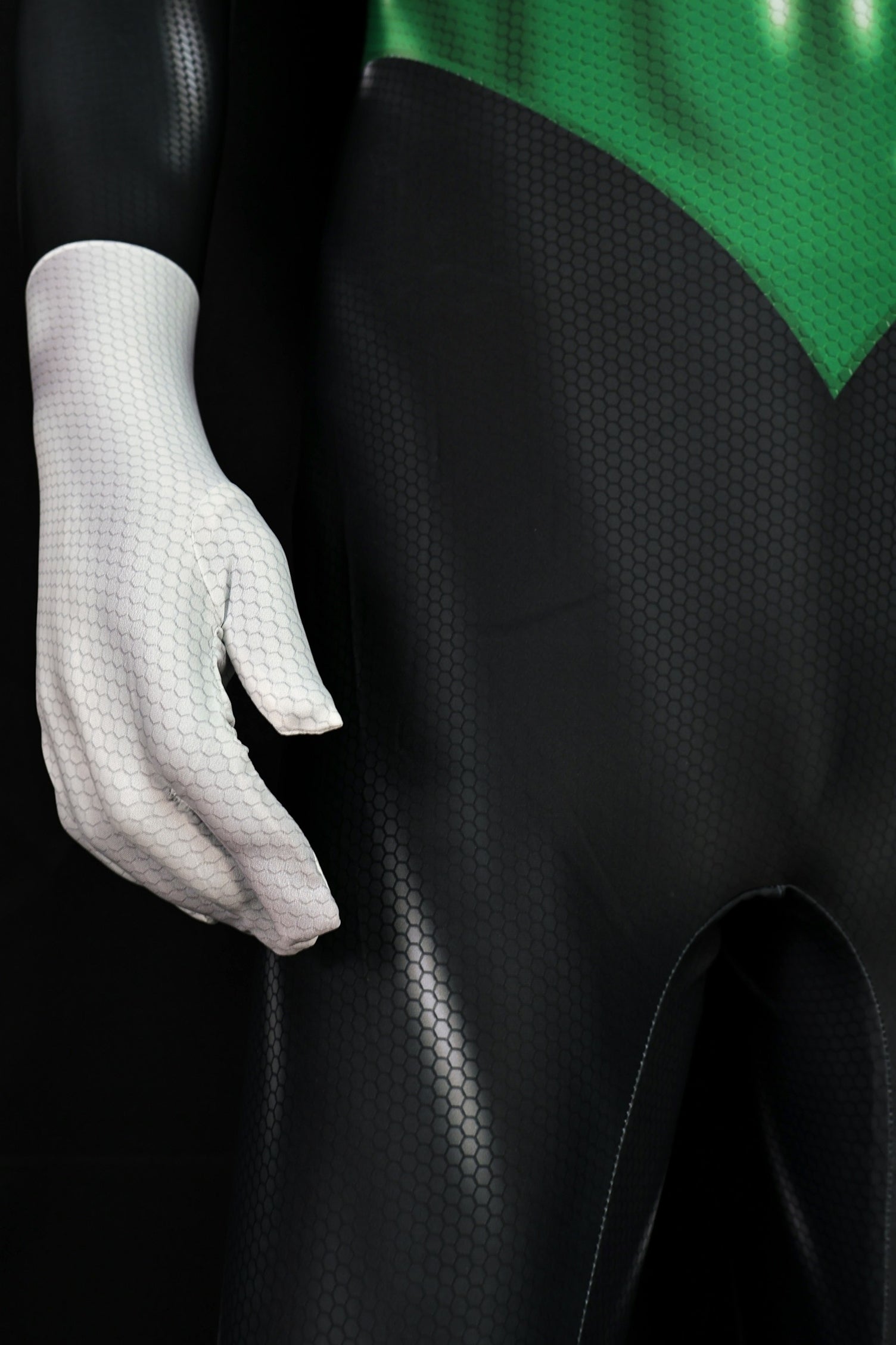 Green Lantern Galactic Emerald Skin Tight Bodysuit Male Variant