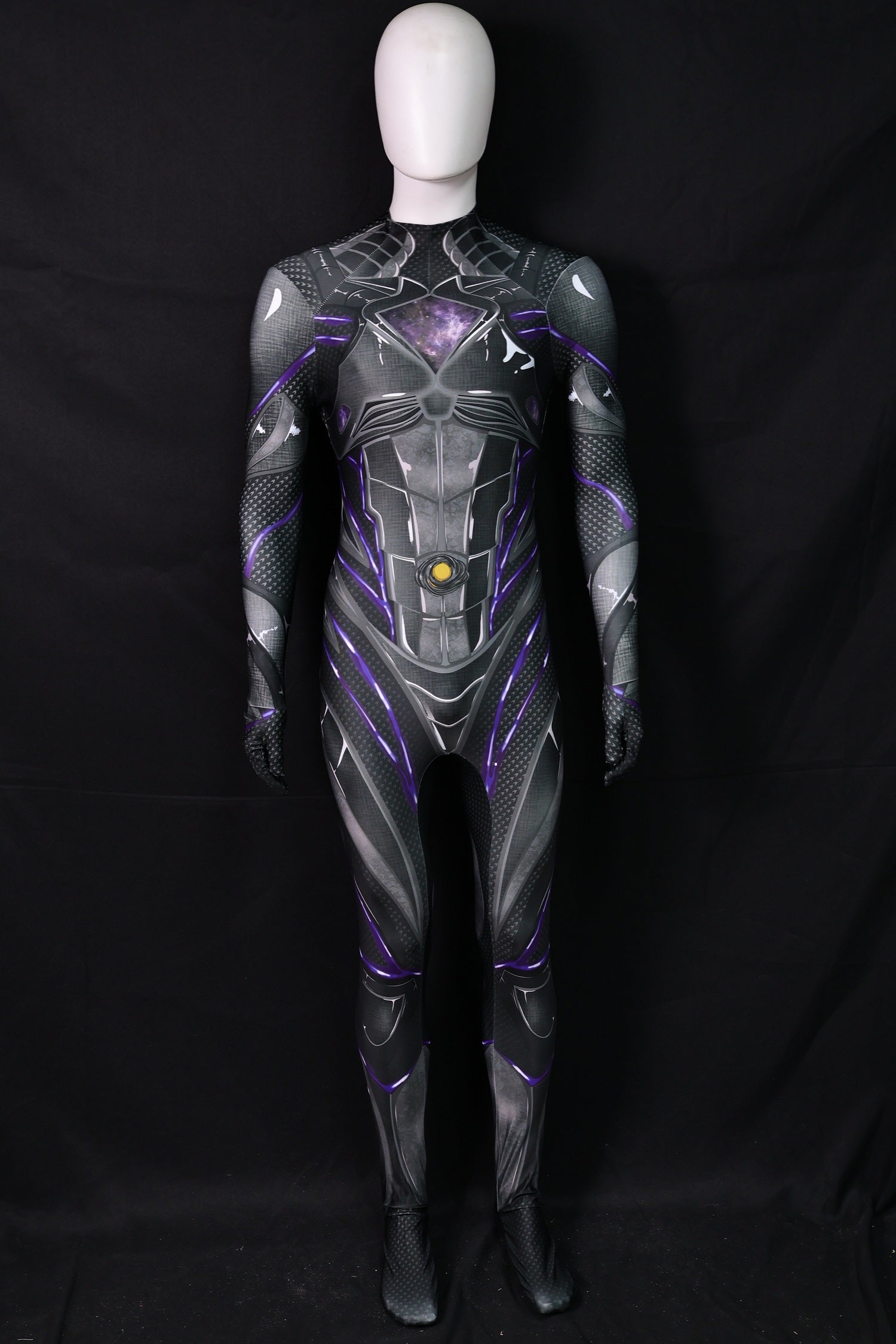 Personalized Outfit for Power Rangers 2017 BLACK FEMALE ARMORED Men -Suit