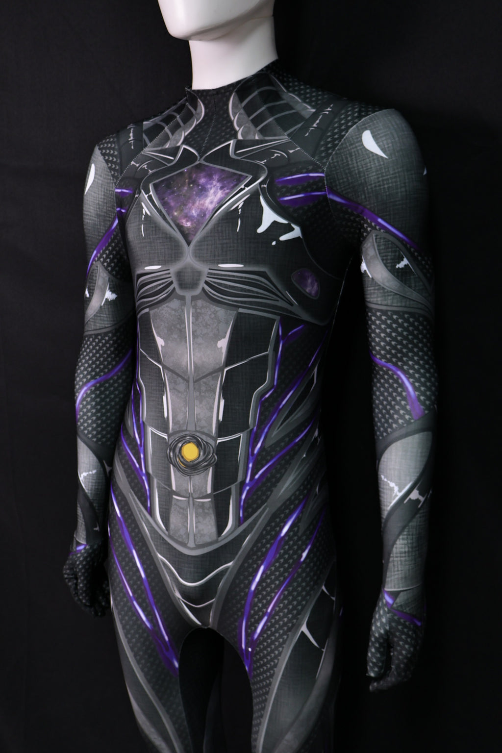 Personalized Outfit for Power Rangers 2017 BLACK FEMALE ARMORED Men -Suit