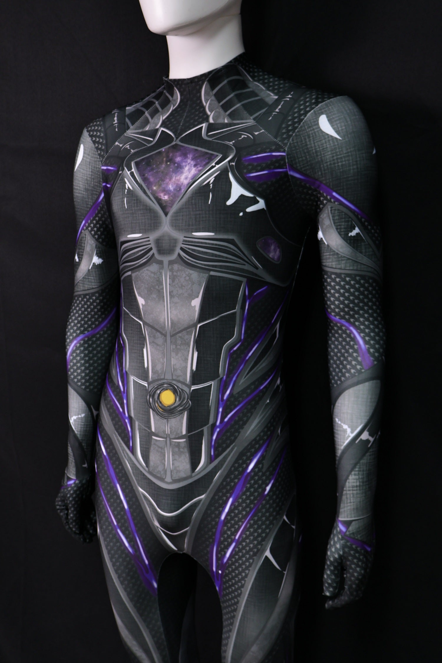 Personalized Outfit for Power Rangers 2017 BLACK FEMALE ARMORED Men -Suit