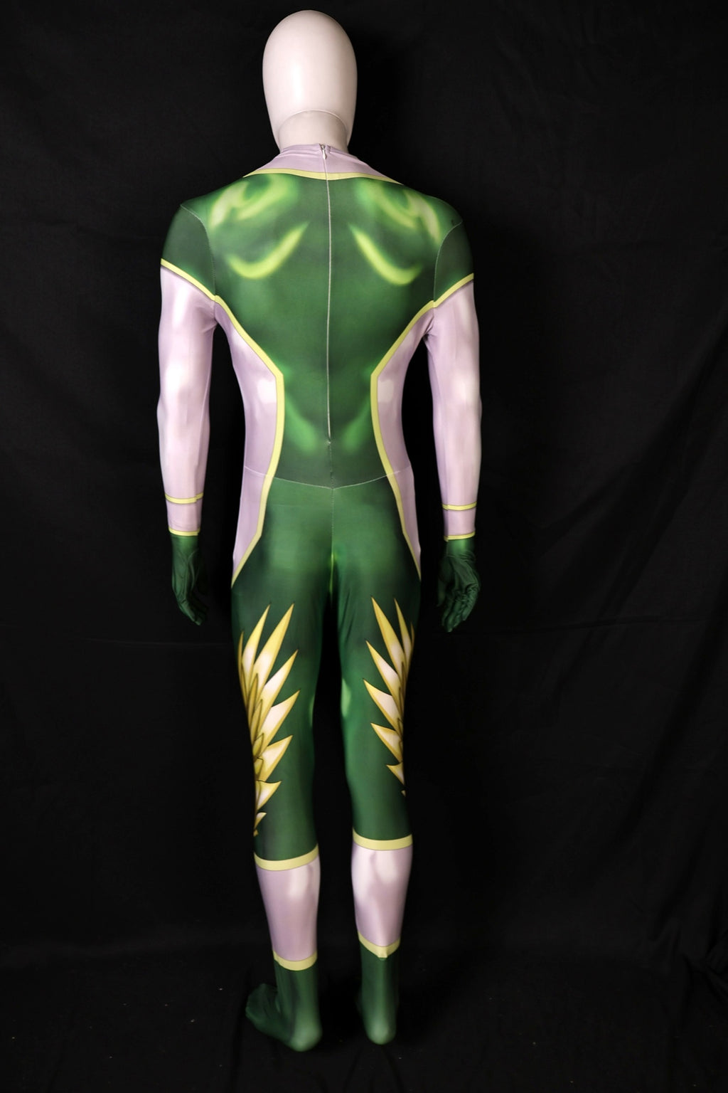 Male tokusatsu green jumpsuit personalized custom commission