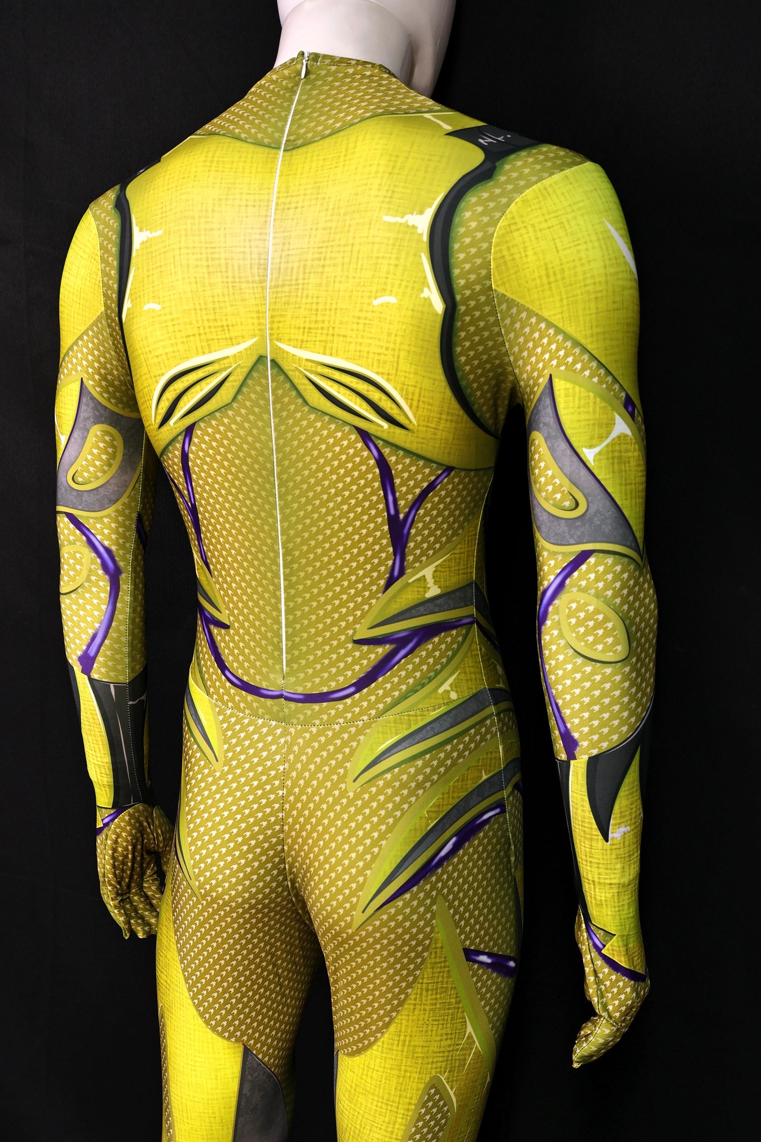 Commissioned Cosplay Bodysuit for Power Rangers 2017 YELLOW ARMORED Men - Unique Gear
