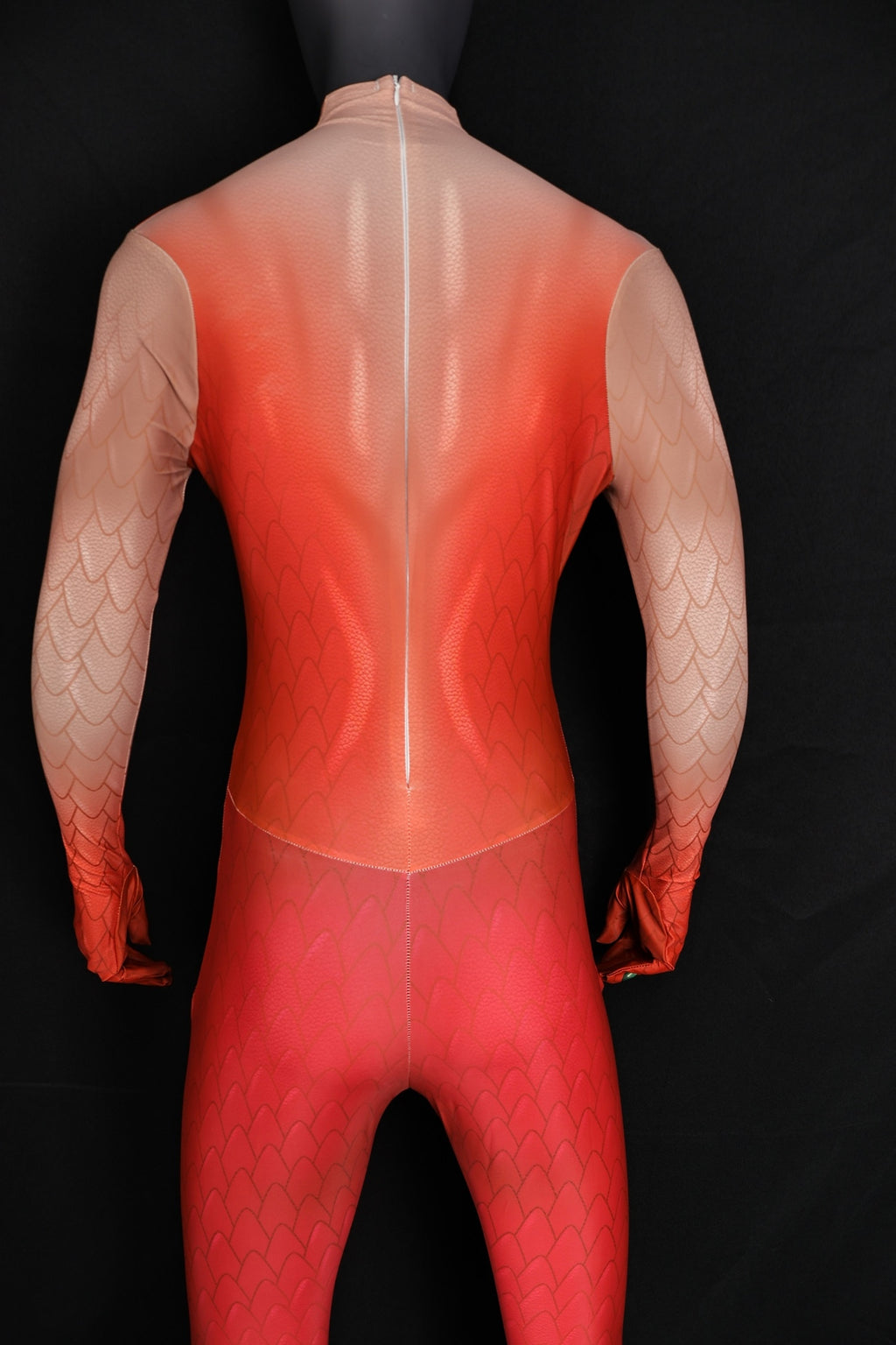 Female Cosplay Commission: Red Dragon Motif Bodysuit