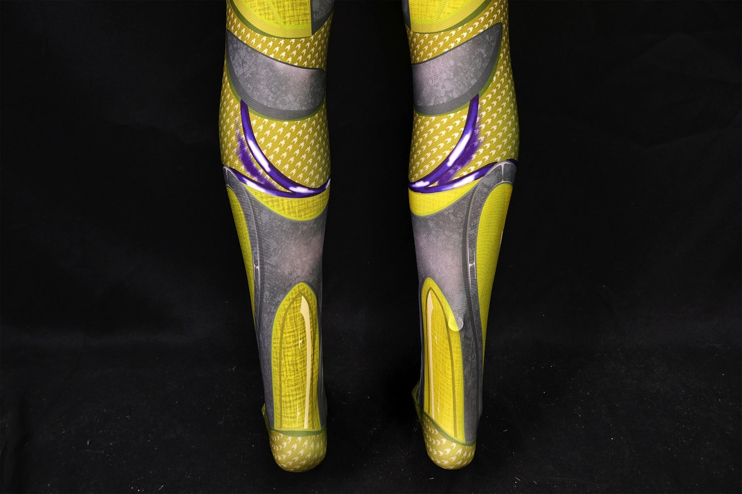 Commissioned Cosplay Bodysuit for Power Rangers 2017 YELLOW ARMORED Men - Unique Gear