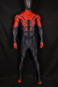 Superior Spider-man Black Red Spandex Wear Large Emblem Men Costume