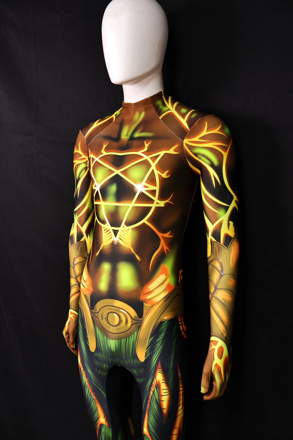 Personalized Order Cosplay Bodysuit for Daimon Hellstrom Men - Outfit