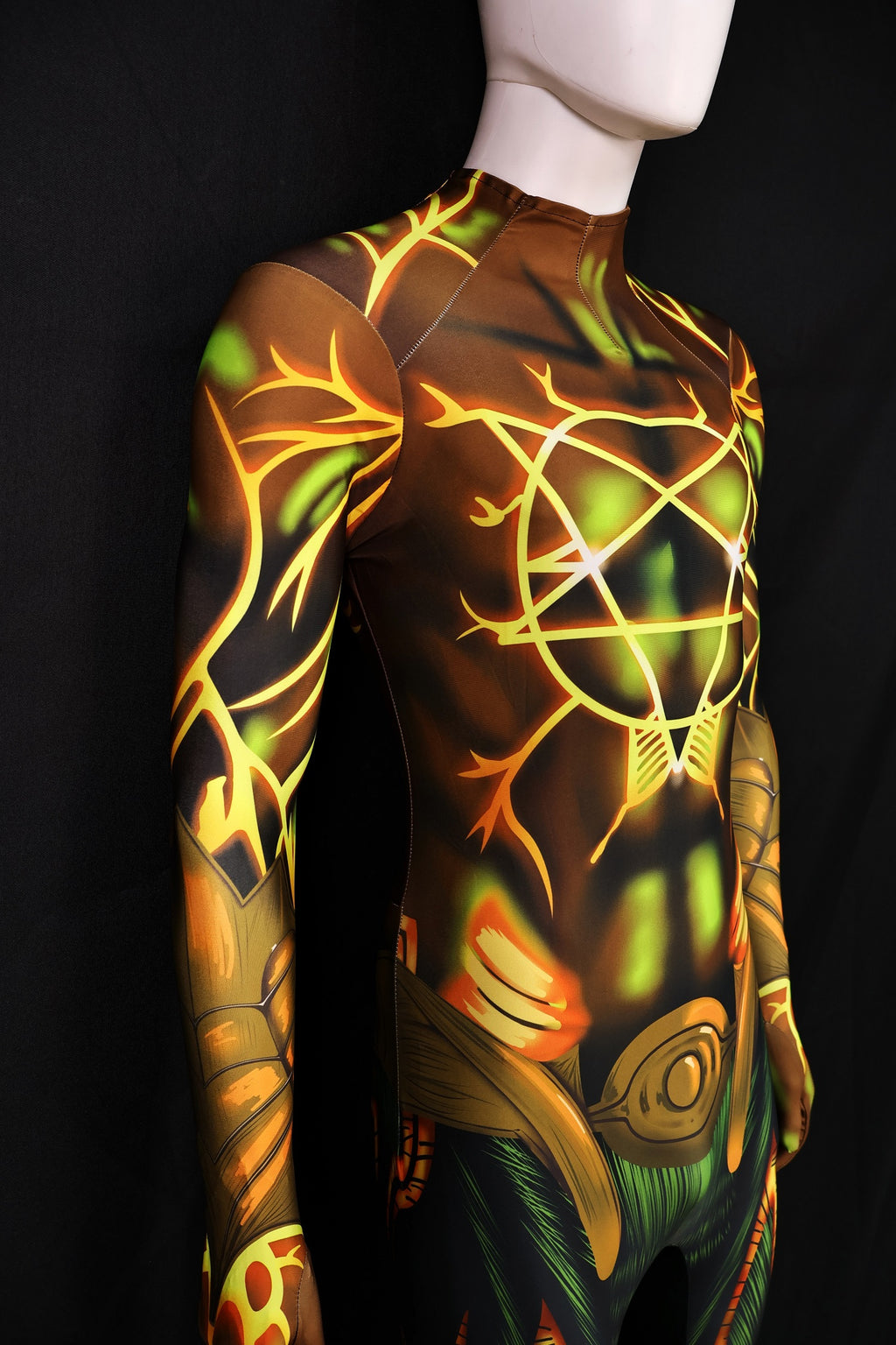Personalized Order Cosplay Bodysuit for Daimon Hellstrom Men - Outfit