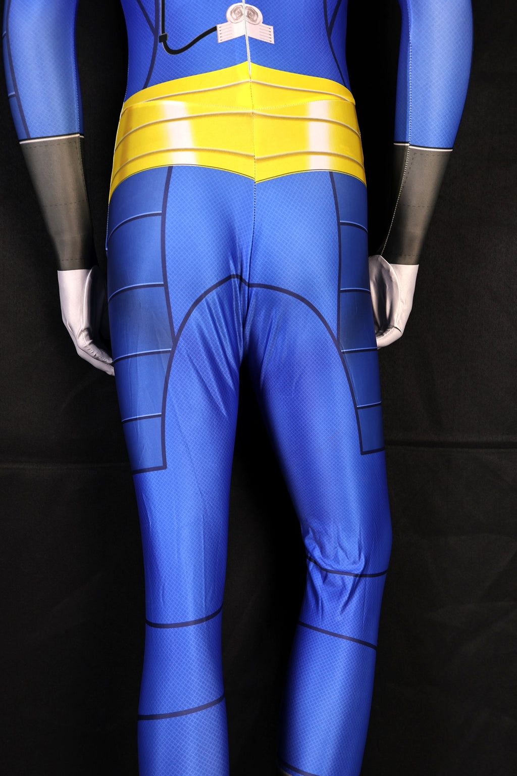 Men fallout 76 vault suit blue yellow jumpsuit custom personalized