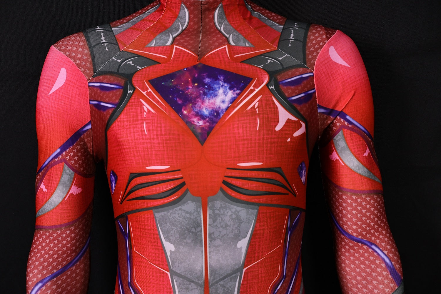 Commissioned Cosplay Bodysuit for Power Rangers 2017 Red Men