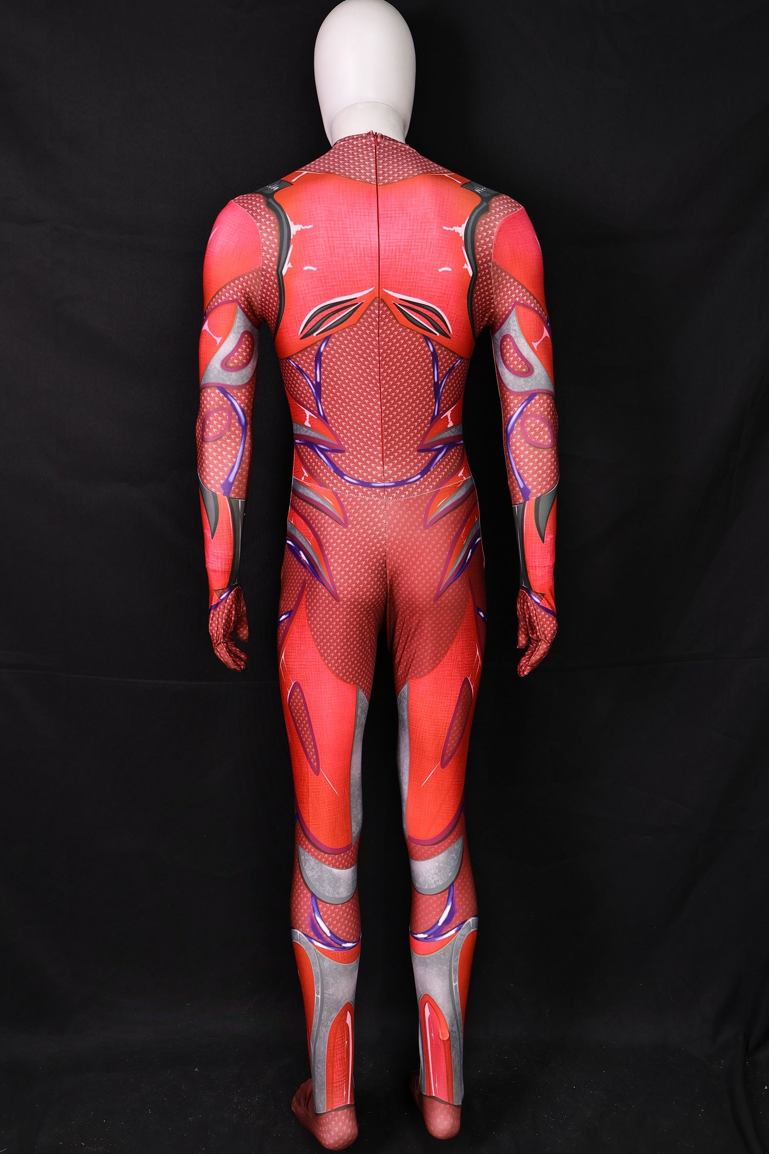 Commissioned Cosplay Bodysuit for Power Rangers 2017 Red Men
