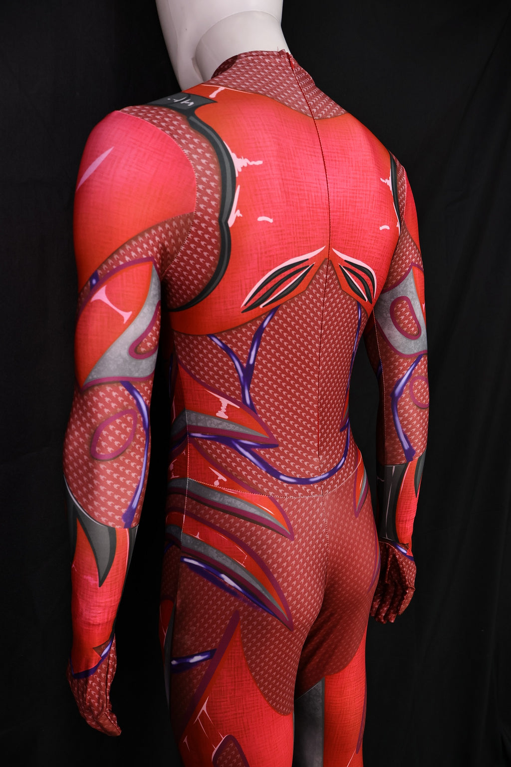 Commissioned Cosplay Bodysuit for Power Rangers 2017 Red Men