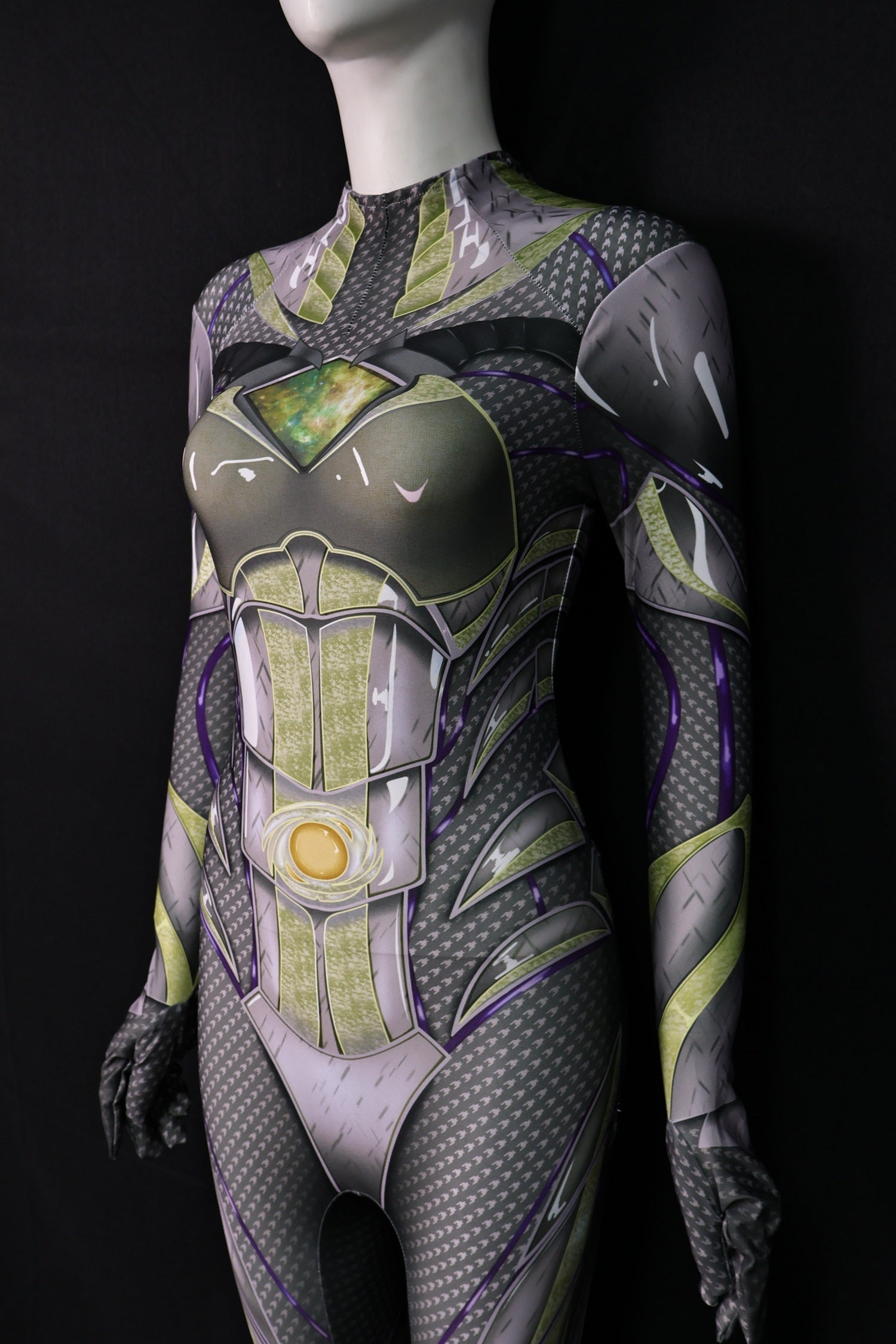 Customized Cosplay Outfit for Power Rangers 2017 WHITE ARMORED - Custom Bodysuit
