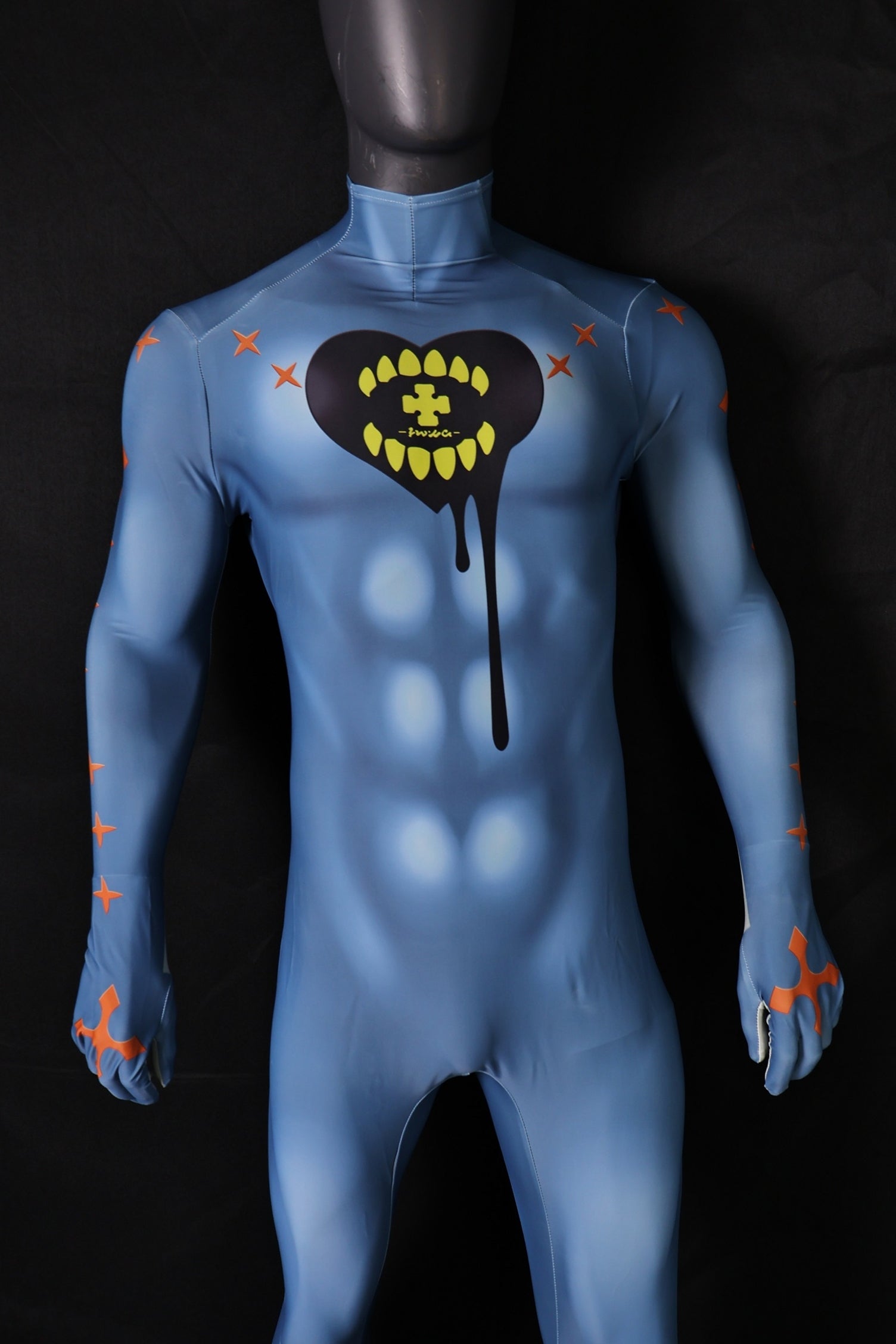 Custom size personalized male happy chaos jumpsuit
