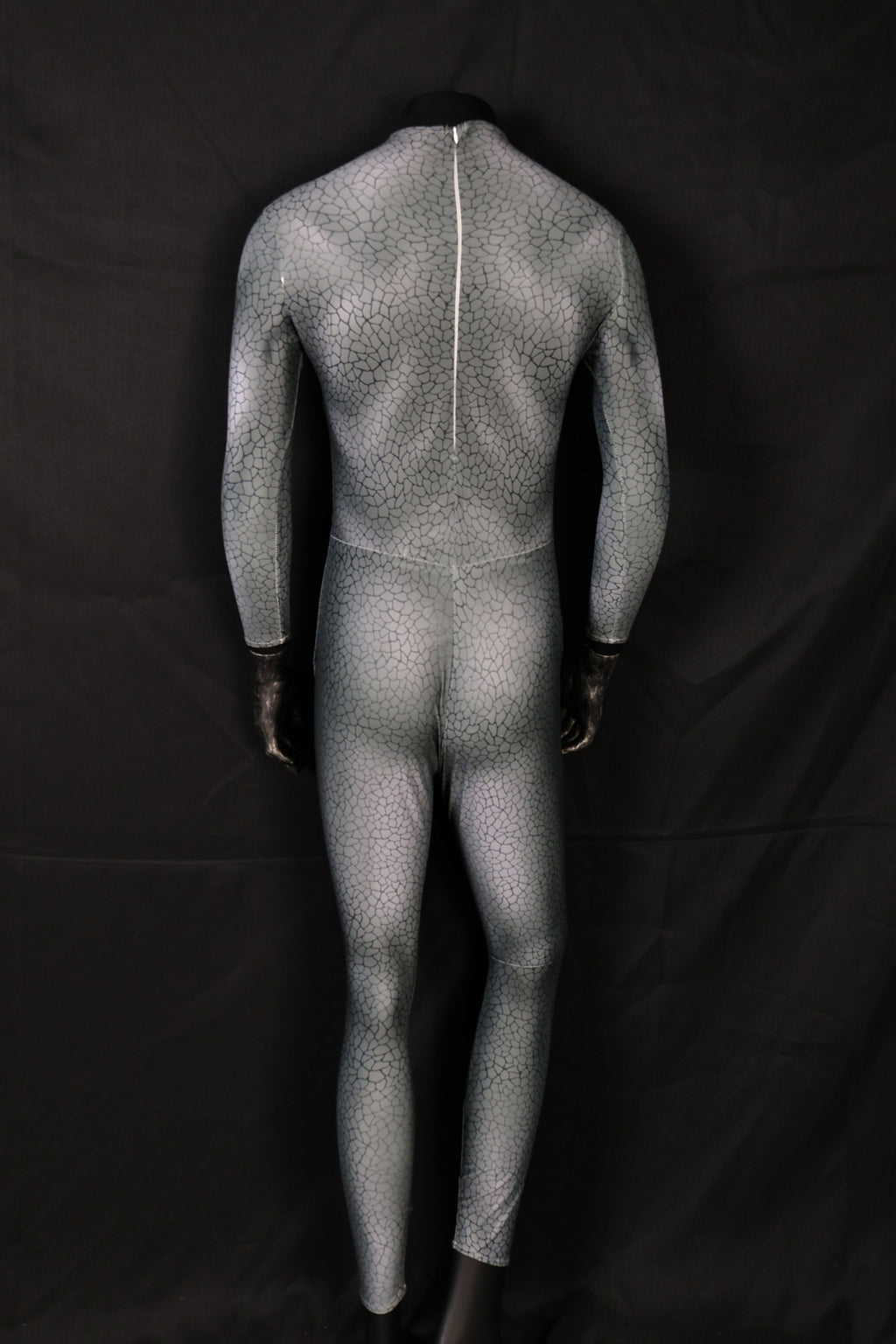 Men darkseid 2 grey rock suit bodysuit full body jumpsuit