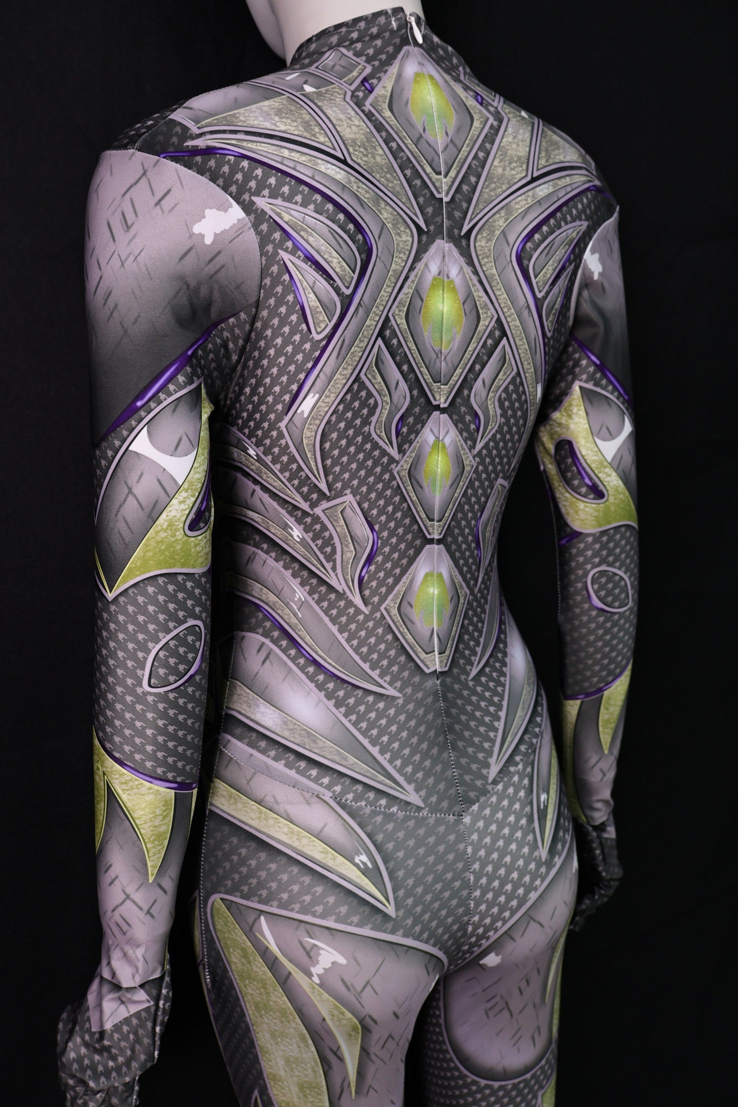 Customized Cosplay Outfit for Power Rangers 2017 WHITE ARMORED - Custom Bodysuit
