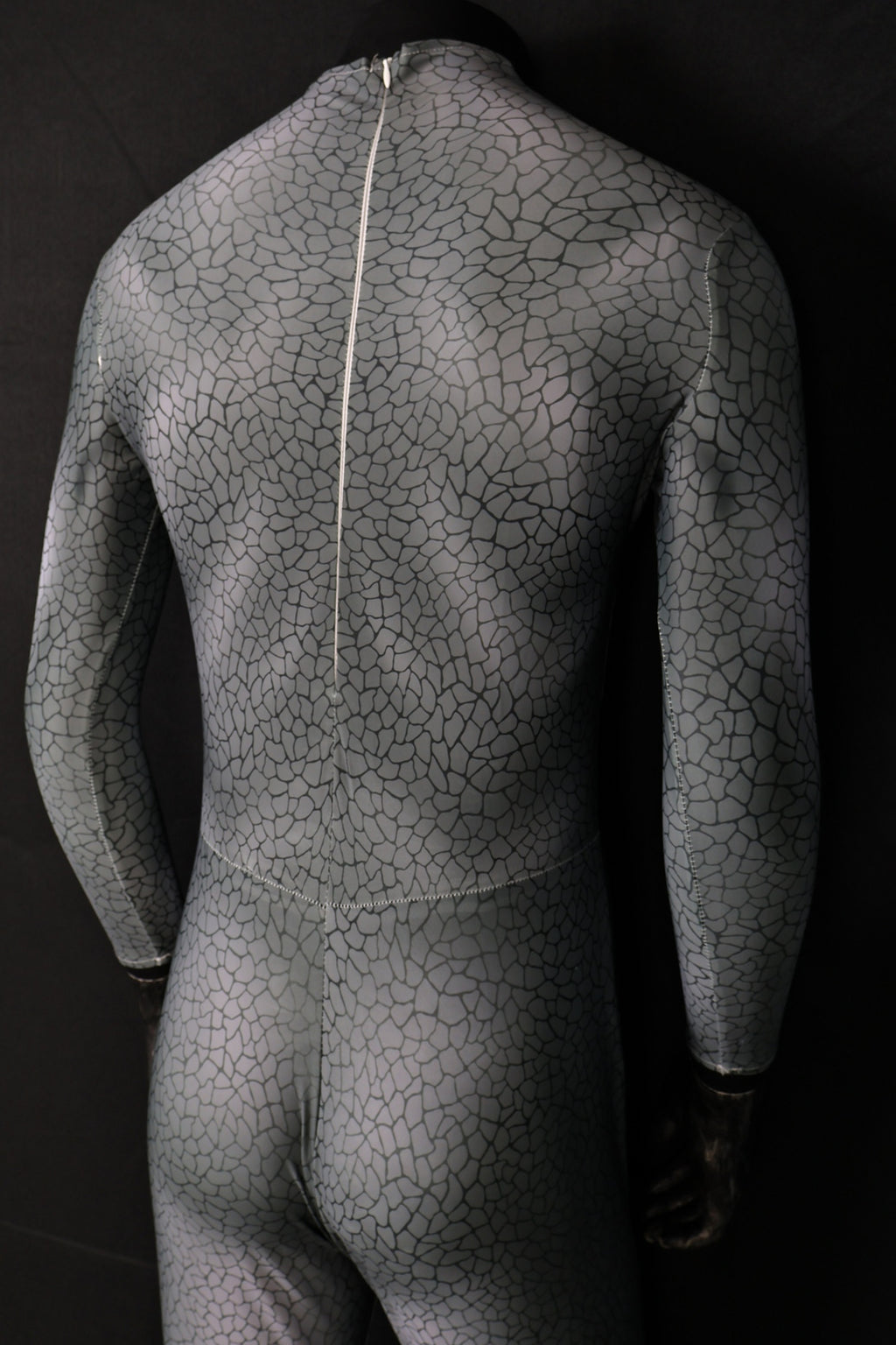 Men darkseid 2 grey rock suit bodysuit full body jumpsuit
