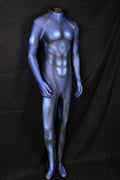 Masters of the Universe Skeletor Cosplay Costume - Custom Size Men Bodysuit